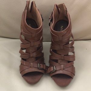 Brown Nine West Heels
